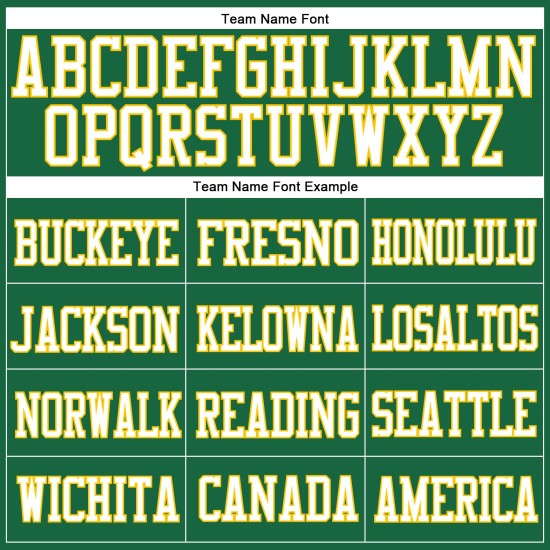 Custom Kelly Green Gold-White Mesh Authentic Football Jersey Custom Kelly Green Gold-White Mesh Authentic Football Jersey