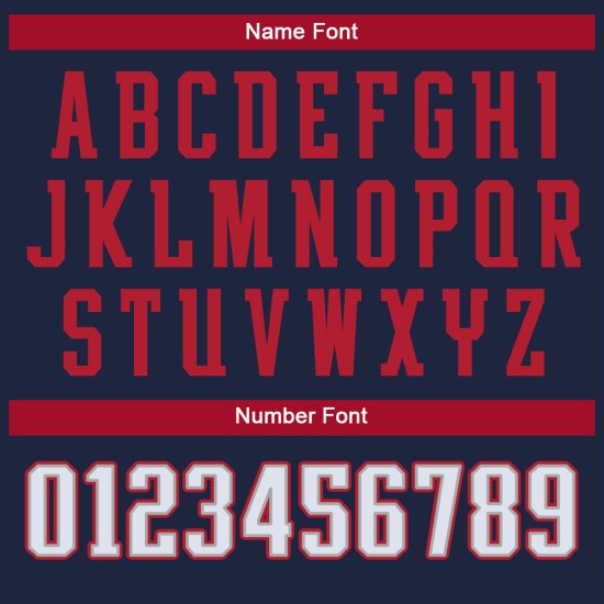 Custom Navy White-Scarlet Mesh Split Fashion Football Jersey Custom Navy White-Scarlet Mesh Split Fashion Football Jersey