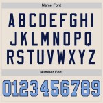 Custom Cream Light Blue-Navy Mesh Authentic Throwback Football Jersey Custom Cream Light Blue-Navy Mesh Authentic Throwback Football Jersey