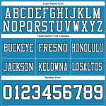 Custom Panther Blue White-Black Mesh Authentic Football Jersey Custom Panther Blue White-Black Mesh Authentic Football Jersey